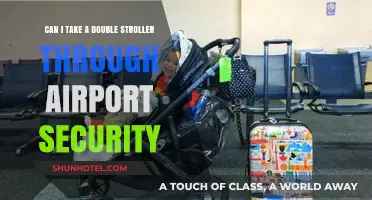 Airport Security and Double Strollers: What You Need to Know