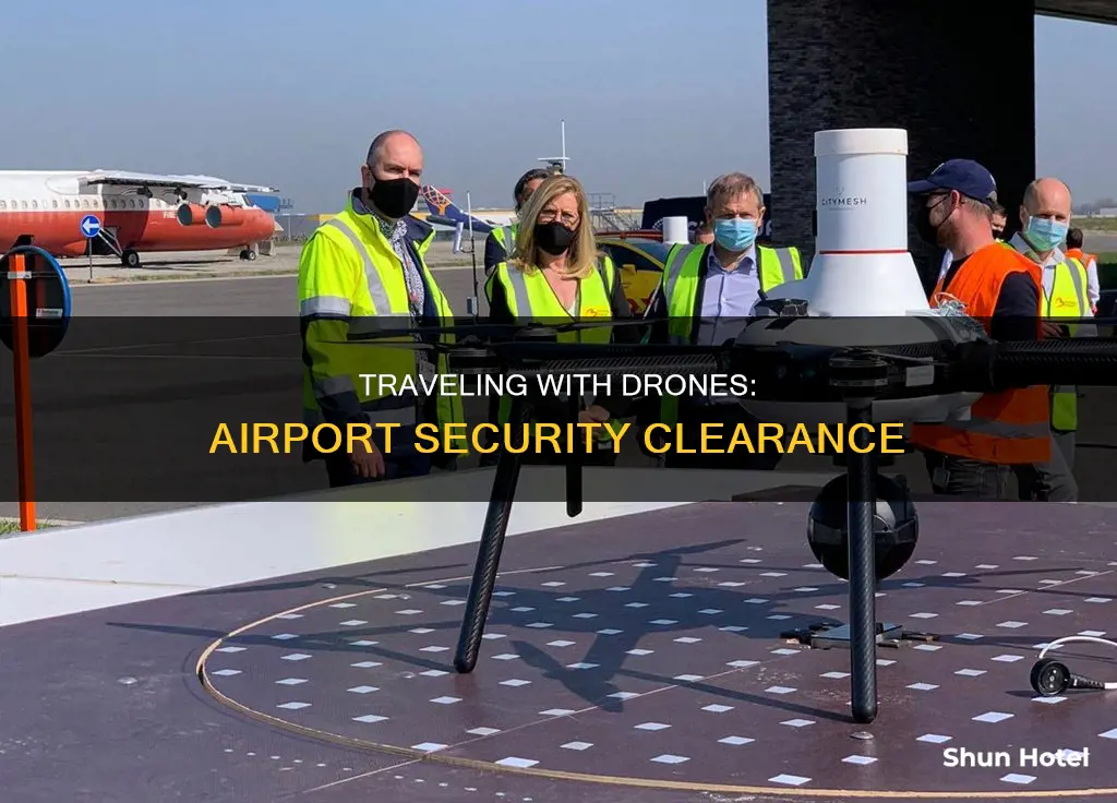 can i take a drone through airport security