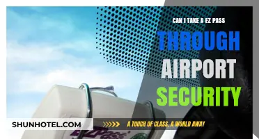 Traveling with an E-ZPass: Airport Security Clearance?