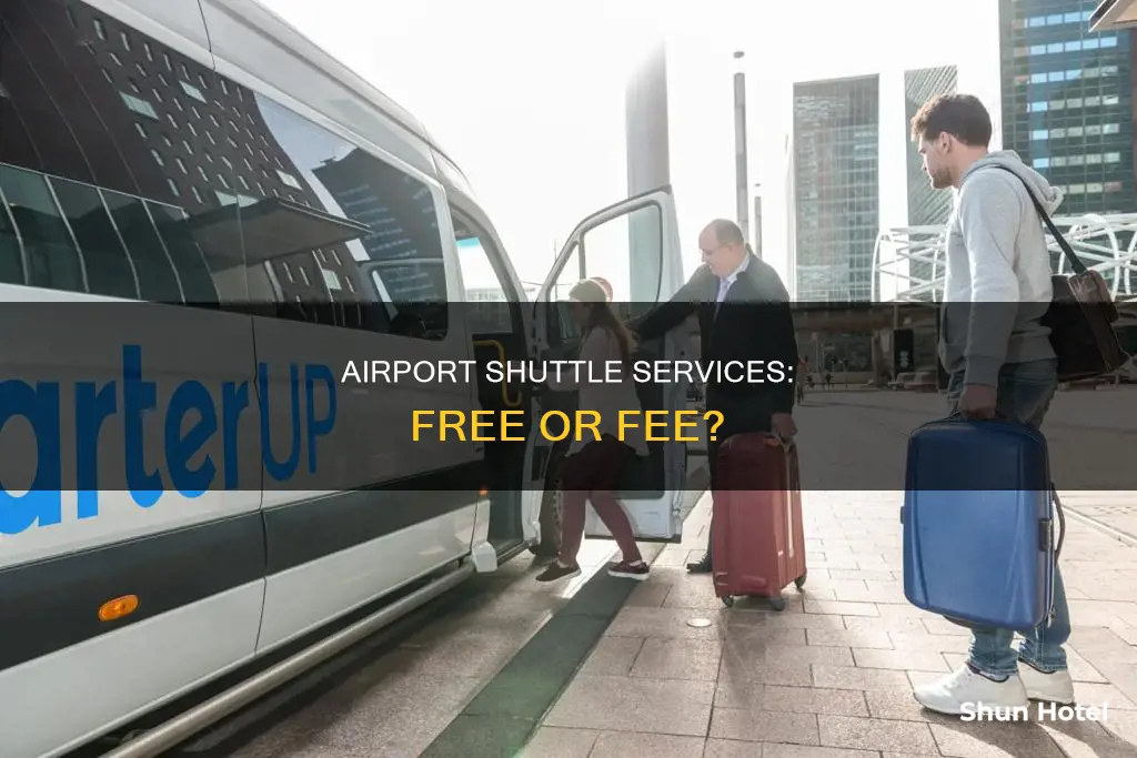 can i take a hotel airport shuttle for free