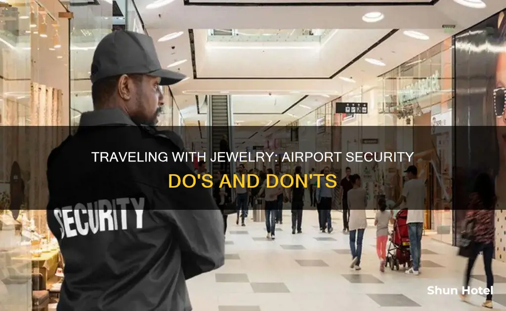 can i take a jewelry through airport security