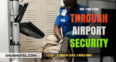 Airport Security: Pens Allowed?