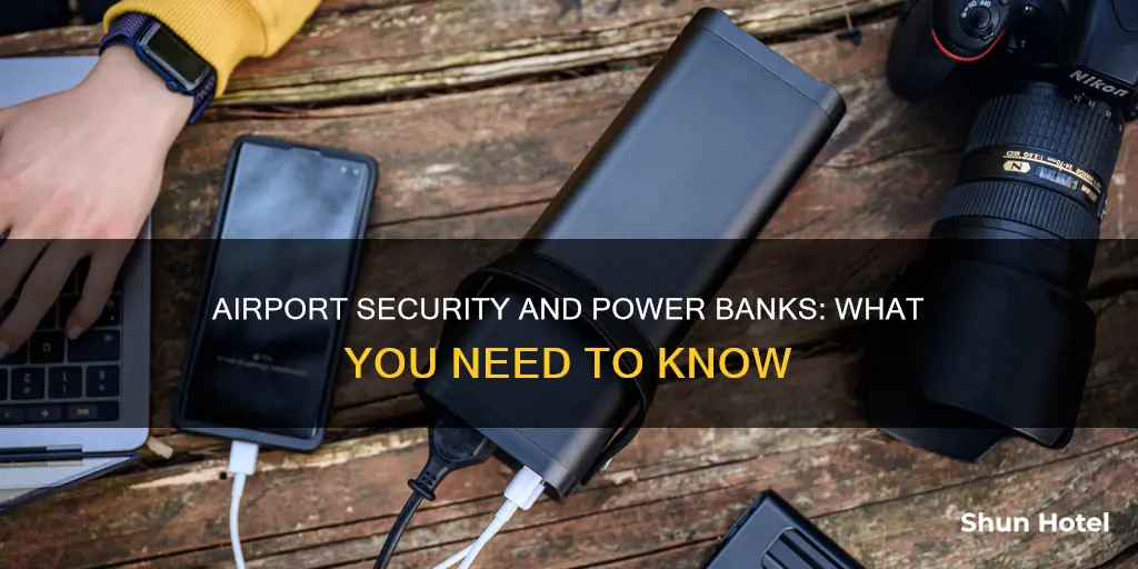 can i take a power bank through airport security