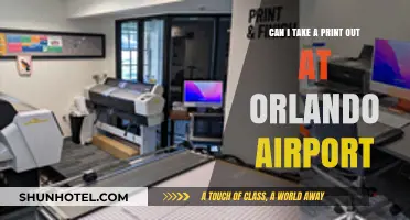 Orlando Airport: Printing Services Available?