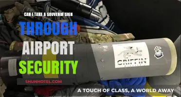 Airport Security: Can You Bring Back Souvenirs?