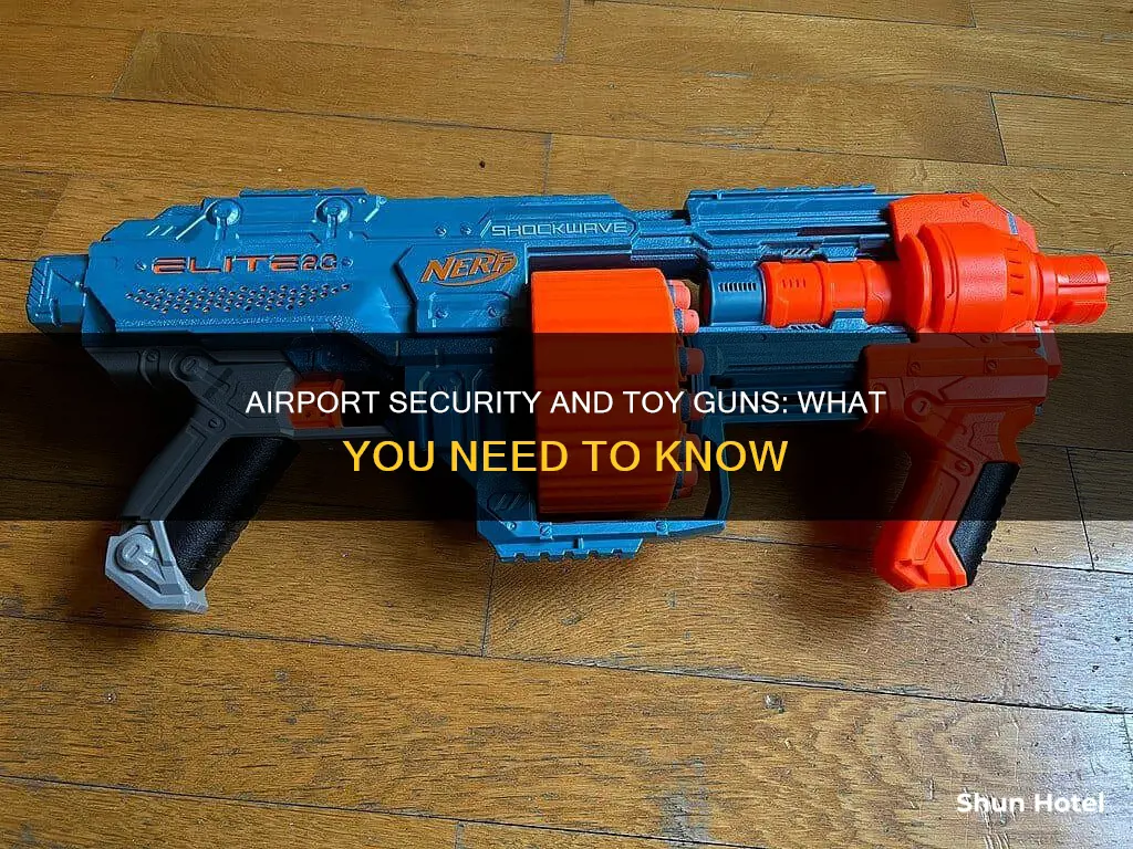 can i take a toy gun through airport security