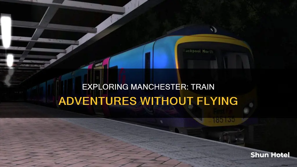 can i take a train from manchester airport without flying