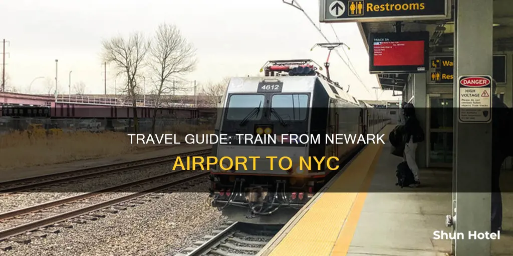 can i take a train from newark airport to nyc