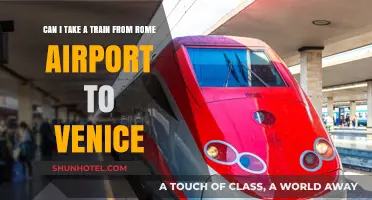 Travel Rome to Venice: Train from Airport?