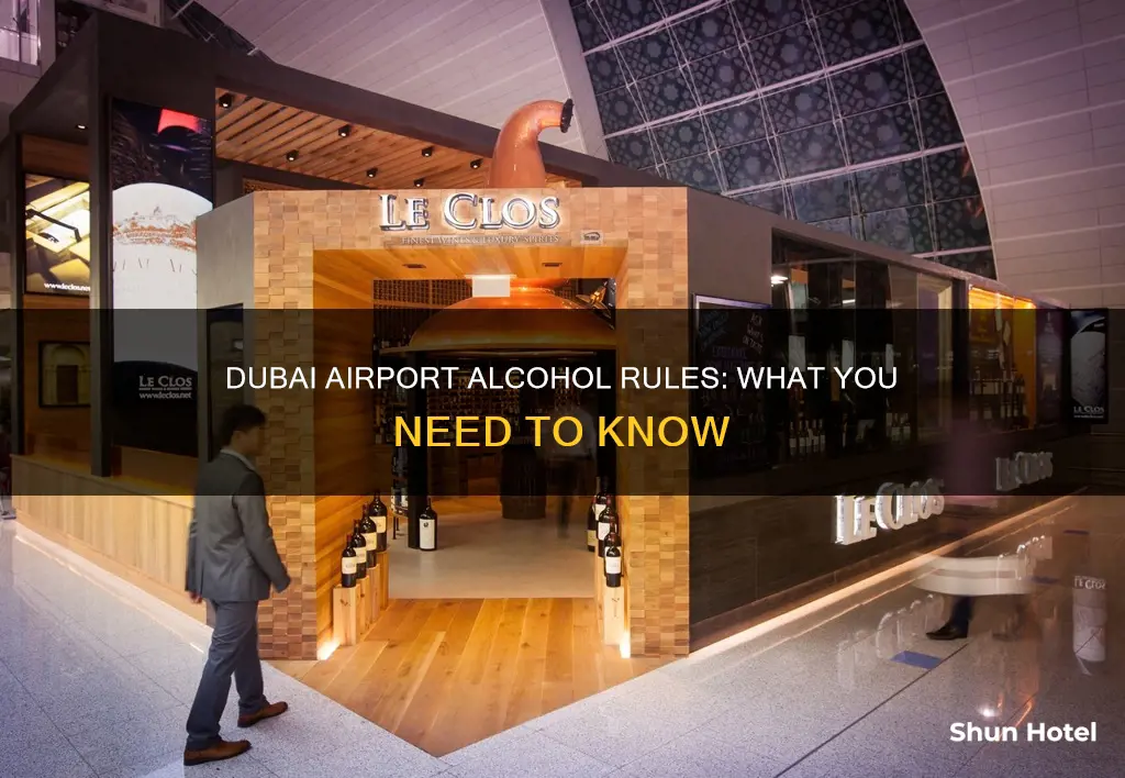 can i take alcohol through dubai airport