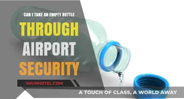 Airport Security: Can You Bring Empty Bottles?