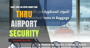 Airport Security: Candy Bars Allowed?