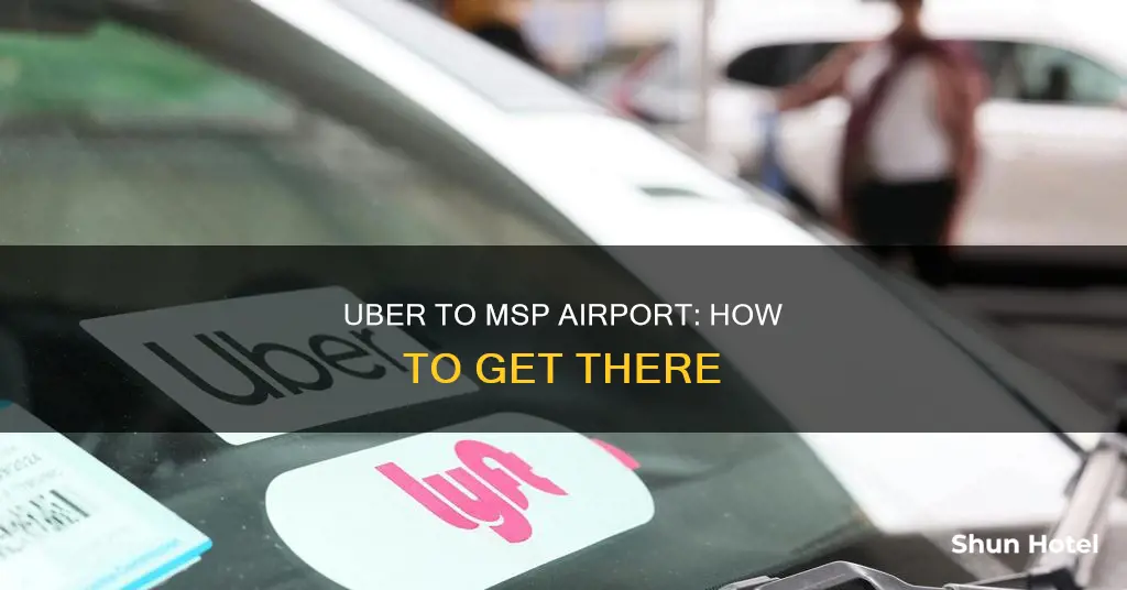 can i take an uber to msp airport