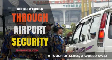 Umbrellas and Airport Security: What You Need to Know