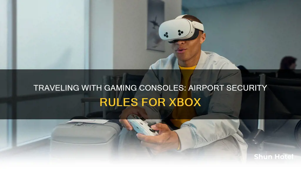 can i take an xbox through airport security