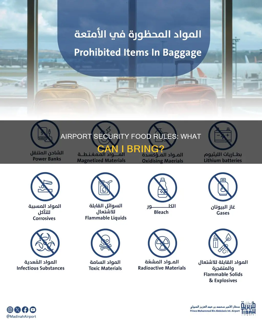 can i take any food through airport security