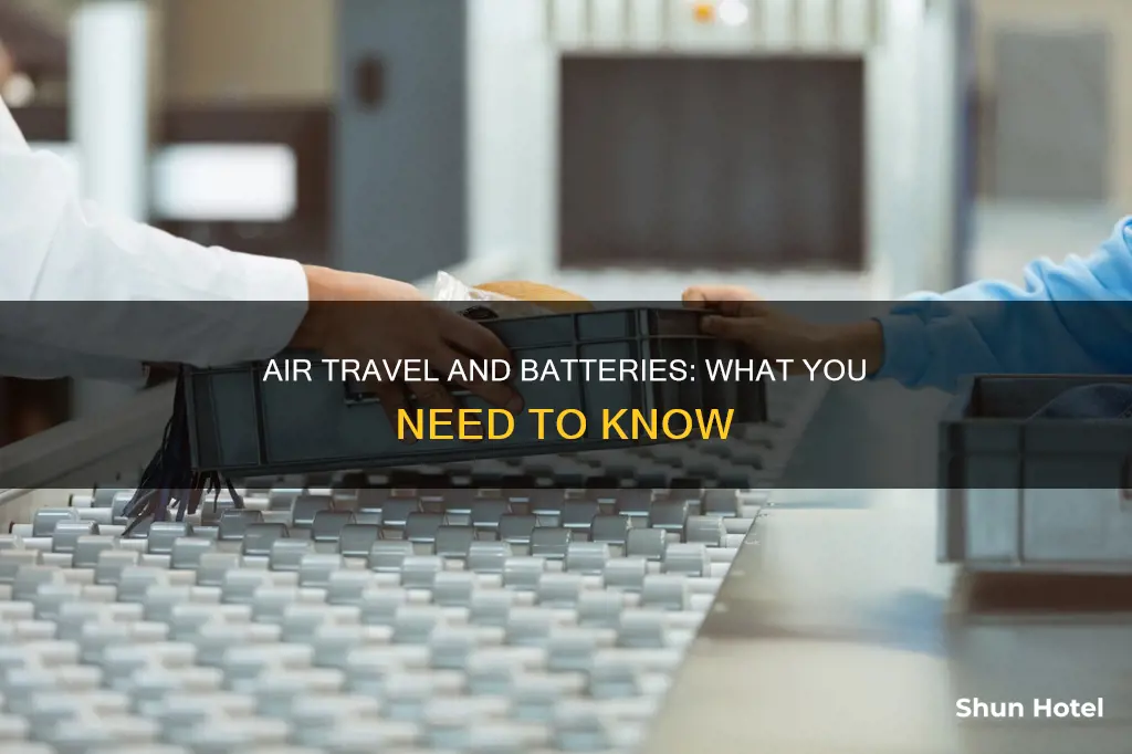 can i take batteries through airport security