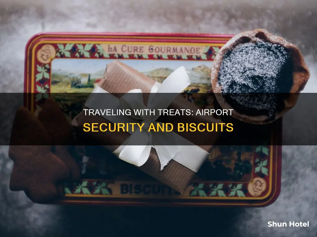 can i take biscuits through airport security