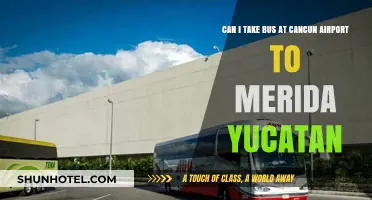 Bus Travel from Cancun Airport to Merida, Yucatan