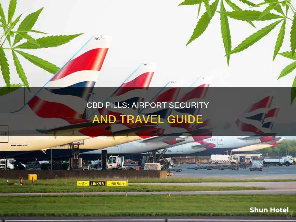 can i take cbd pills to an airport