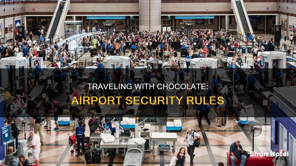 can i take chocolate box through security checkpoint at airport