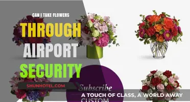 Airport Security and Flowers: What's Allowed?