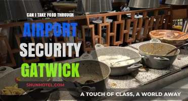 What Foods Can I Bring Through Gatwick Airport Security?