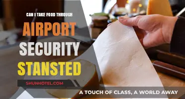 Stansted Airport Security: Can I Bring Food?