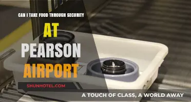 Travelers' Food Guide: Pearson Airport Security