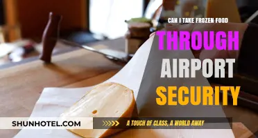 Airport Security and Frozen Food: What You Can Bring
