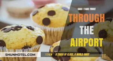 Traveling with Fruit: Airport Security Rules