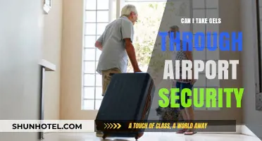 Airport Security and Gels: What's Allowed?