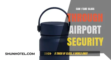 Glass at Airport Security: What You Should Know