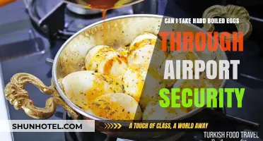 Traveling with Hard-Boiled Eggs: Airport Security Rules
