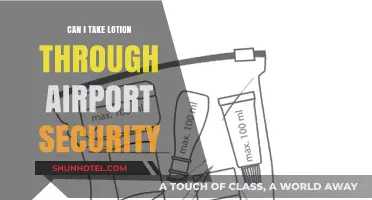 Airport Security and Lotions: What You Need to Know