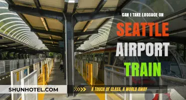 Traveling with Luggage via Seattle Airport Train