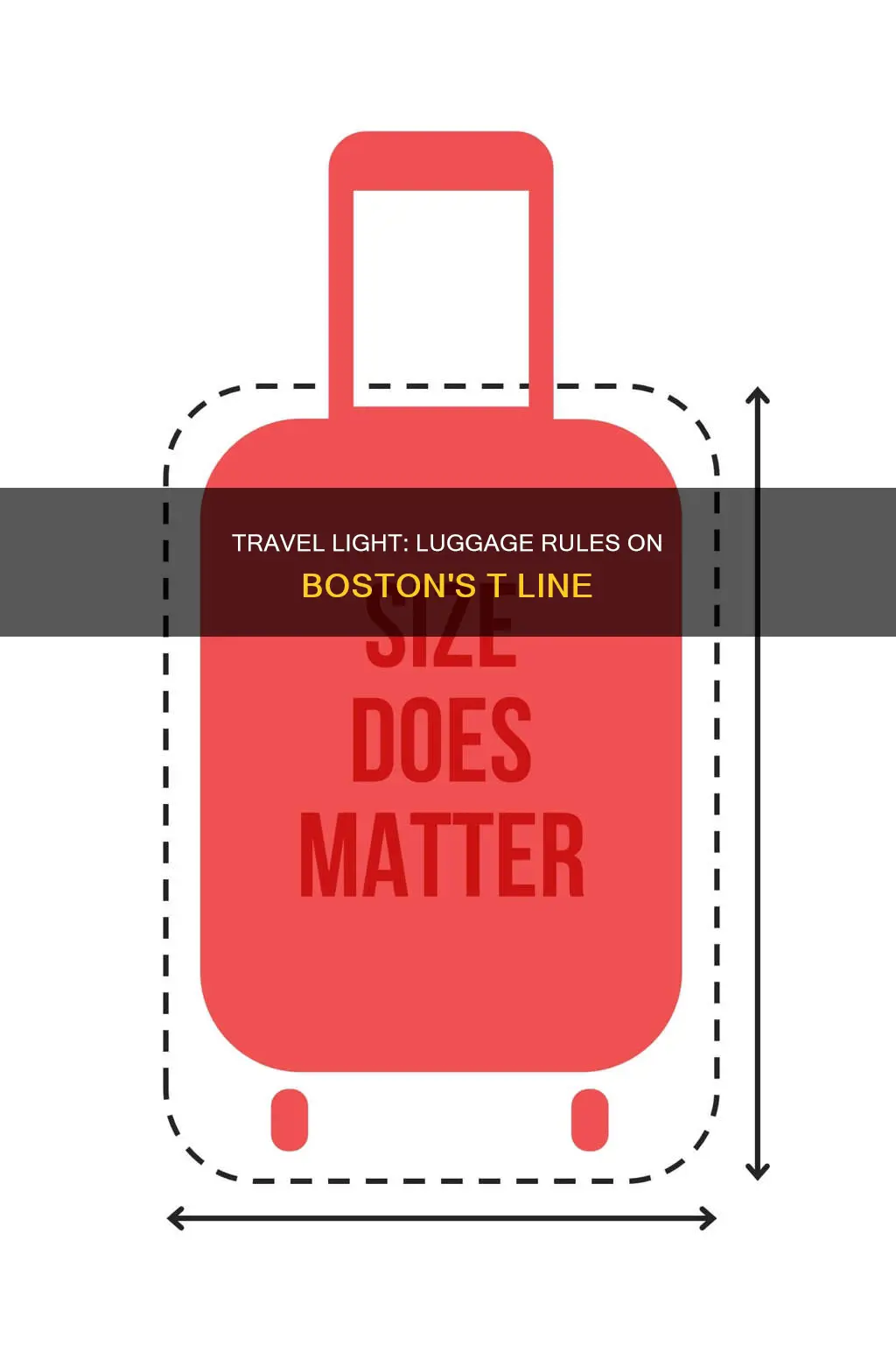 can i take luggage on t line boston airport