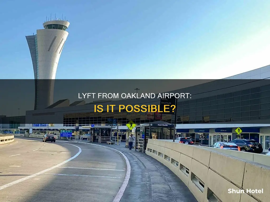 can i take lyft from oakland airport