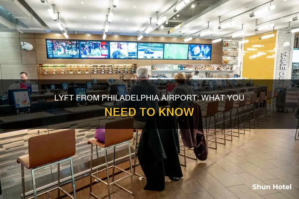 can i take lyft from philadelphia airport