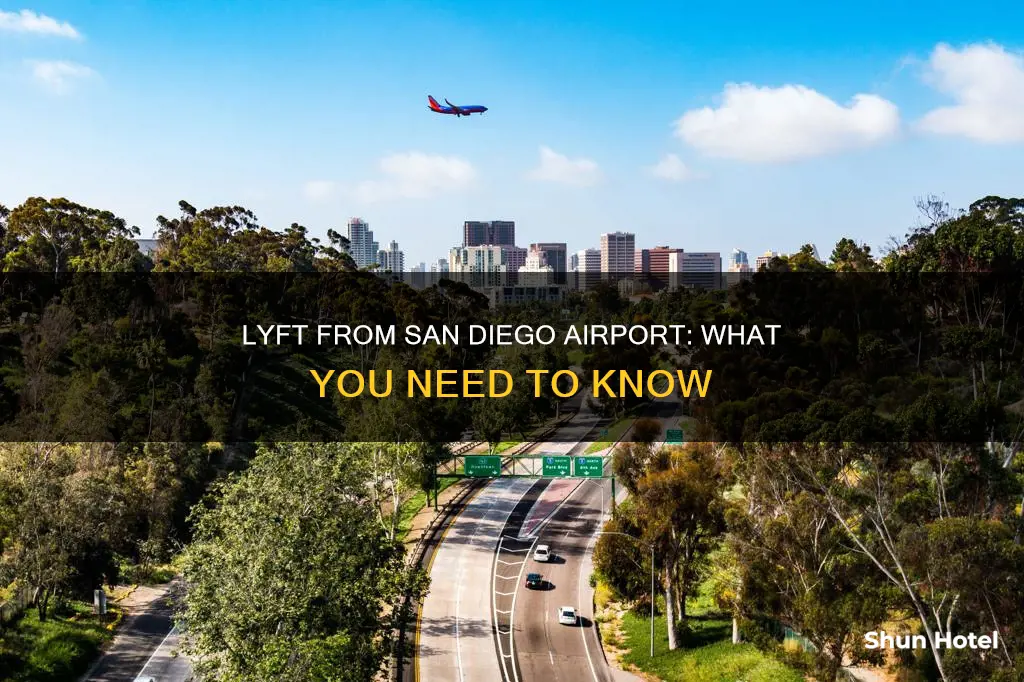 can i take lyft from san diego airport