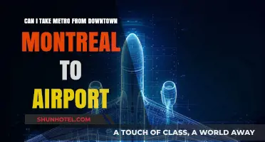 Montreal Metro: Airport Accessibility from Downtown