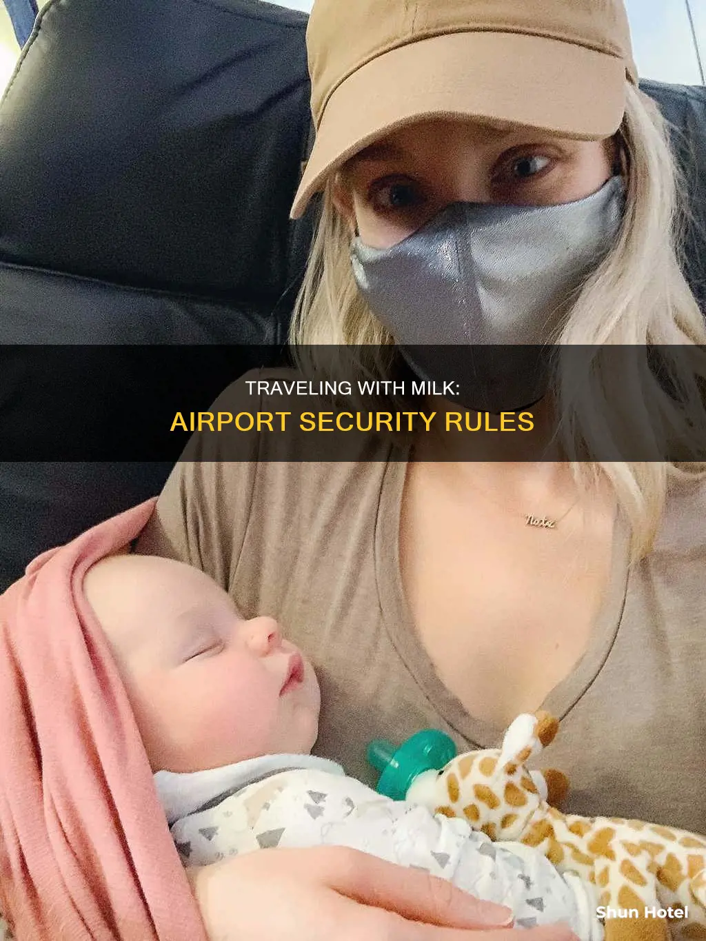 can i take milk with me to the airport