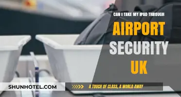 Traveling with an iPad: UK Airport Security Rules