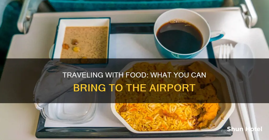 can i take my own food to the airport