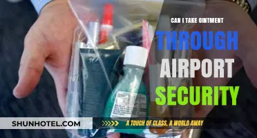 Airport Security and Ointments: What's Allowed?