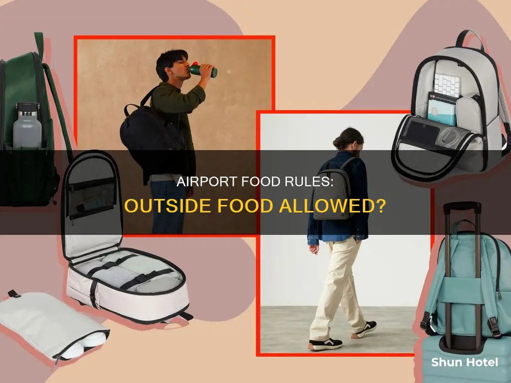 can i take outside food into airport