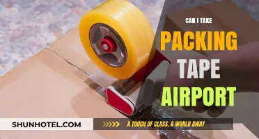 How to Pack Tape: Airport Edition