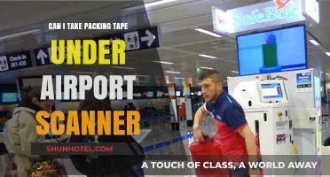 Packing Tape: Safe for Airport Scanners?