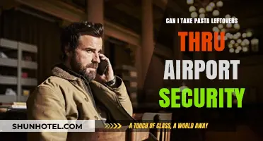 Leftover Pasta: Airport Security Clearance?