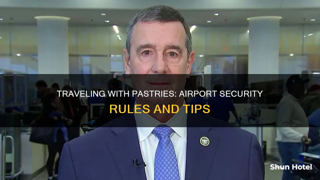 can i take pastries through airport security